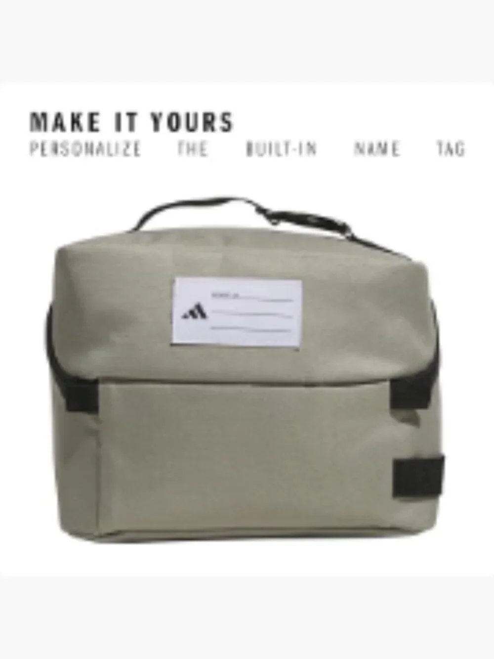 Insulated Lunch Bag with Mesh Pocket and Backpack Clip